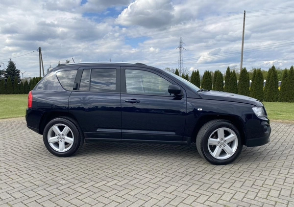 Jeep Compass cena 42900 przebieg: 163000, rok produkcji 2011 z Kutno małe 781